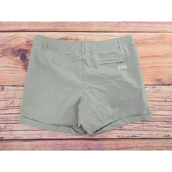 Huk Womens Lightweight Performance Shorts Small Gray - Picture 2 of 9